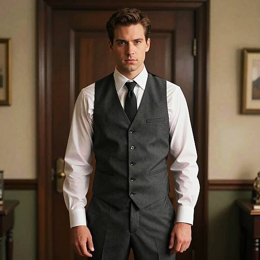 Narrator in Fight Club Outfit