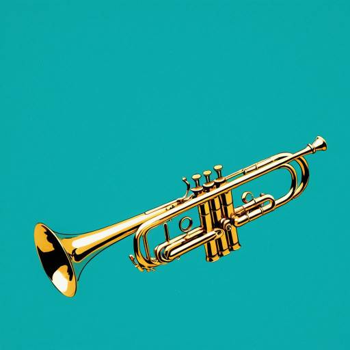 Gold Jazz Trumpet Artwork