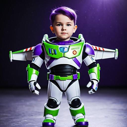 Realistic Toddler Buzz Lightyear Character