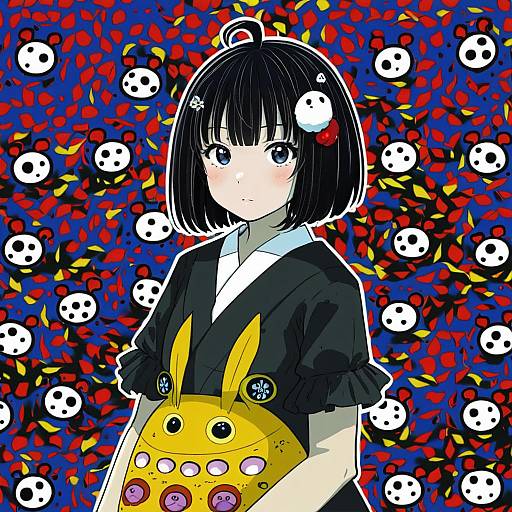 Illustration of Araragi tsukihi, monogatari (series) in the style of Nuezou