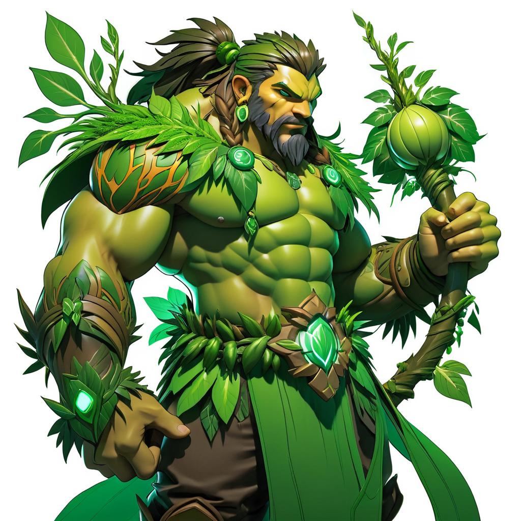 Agrobiotic Druid in Joe Madureira Style