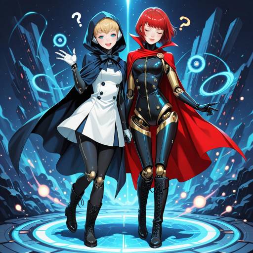 Aigis and Friends: Android Fashion Battle