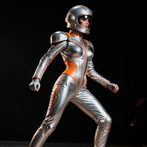 Retro-Futuristic Barbarella Spacesuit