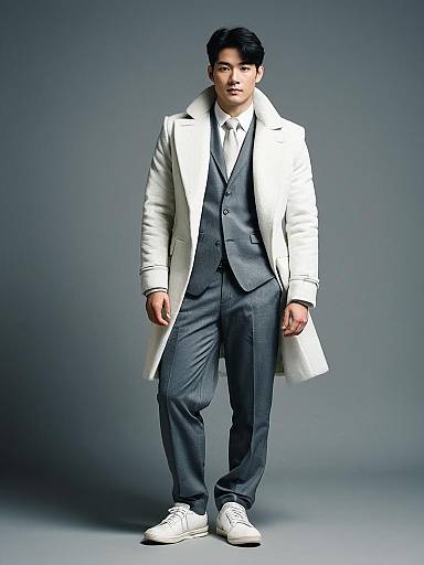 Realistic Male Wedding Coat Costume