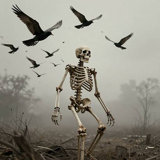 Flight of Spirit Beyond Mortality