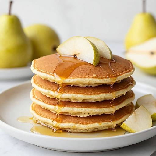 Delicious Pear and Ginger Pancakes