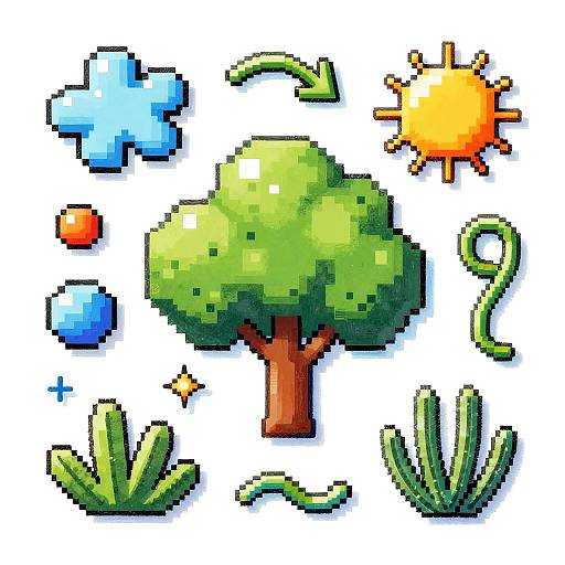 AI Doodles Blending Tech and Nature