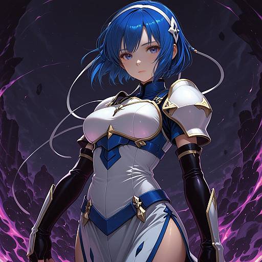 Illustration of Catria (fire emblem), fire emblem in the style of Sayakata katsumi