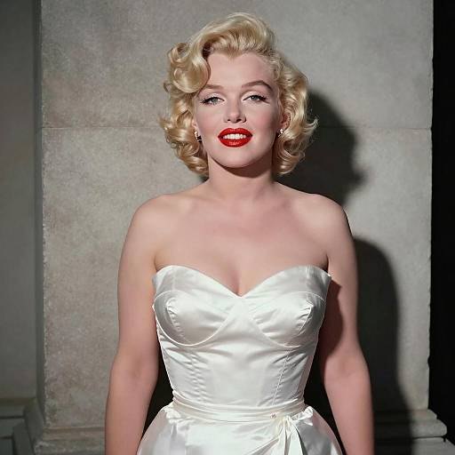 Elegant Marilyn Monroe Cosplay Photograph