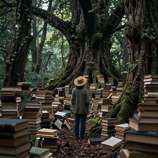 Mystical Forest of Living Books