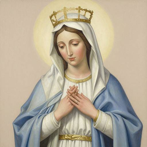 Mother Mary Commissioned Artwork
