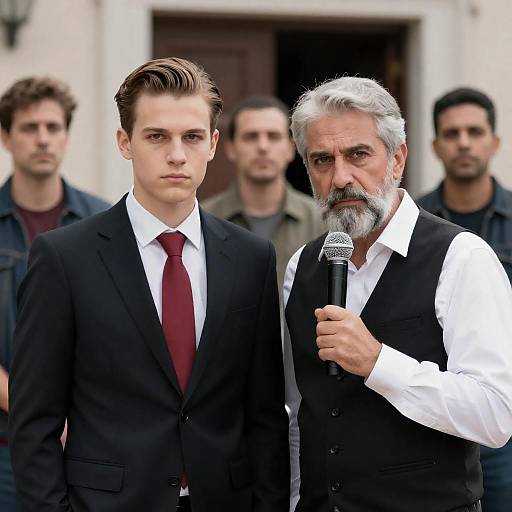 Focused Duo in a Formal Setting