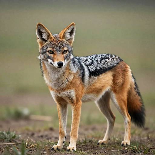 Realistic Jackal Masterpiece Artwork