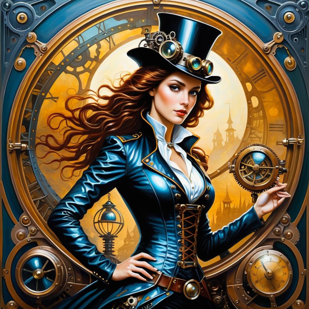 Steampunk Heroine in Sleepy Hollow Adventure