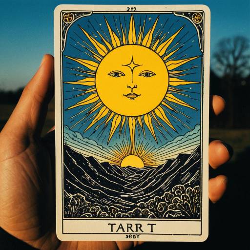 Sun Tarot Card Illustration