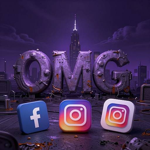 Digital artwork of glowing 