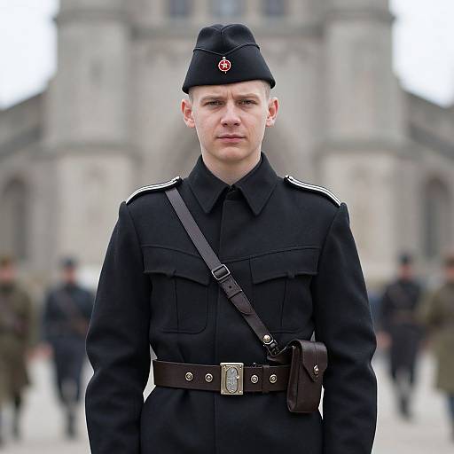 World War II German Officer Portrait