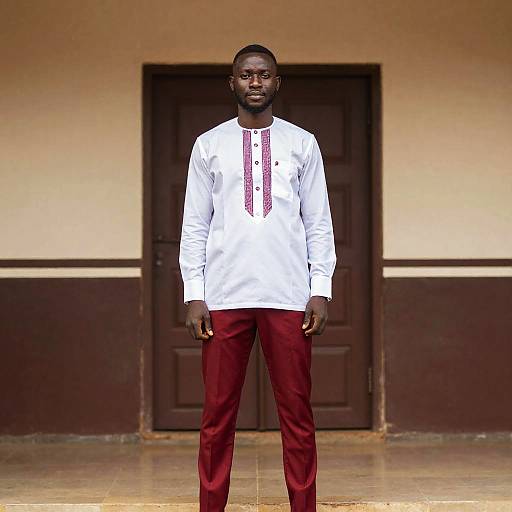 Igbo Man in Traditional Attire