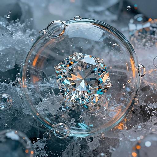 Photorealistic Dispersion on Thick Glass