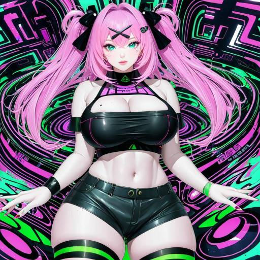 Illustration of Amillion (zenless zone zero), zenless zone zero in the style of Asakuraf