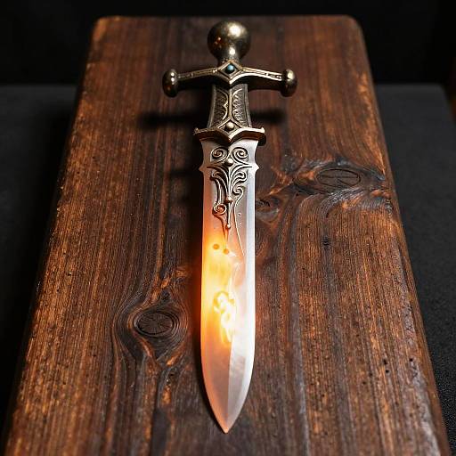 Mythical Emberlit Blade Artifact