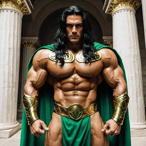 Muscular Hercules Cosplay Fantasy Design