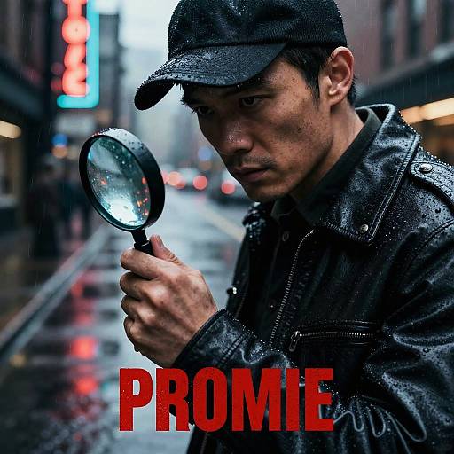 Noir Thriller Detective Cover Art