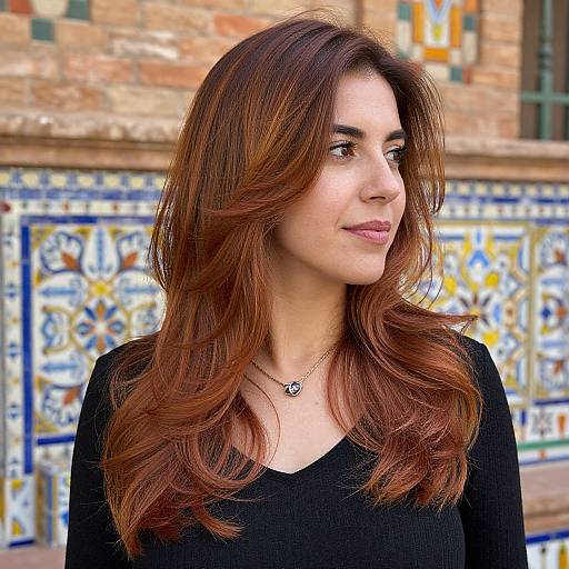 Spanish Hair Colors Portrait