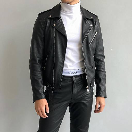 Fashion Portrait: Edgy Style and Contrast