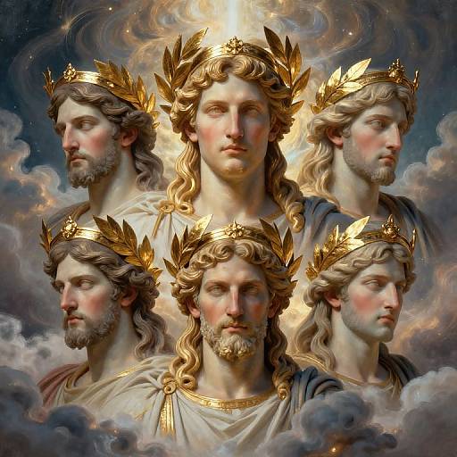 Hyper-Realistic Greek Gods Portraits
