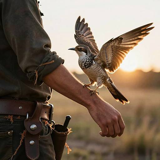 Dramatic Outlaw with Cuckoo Bird