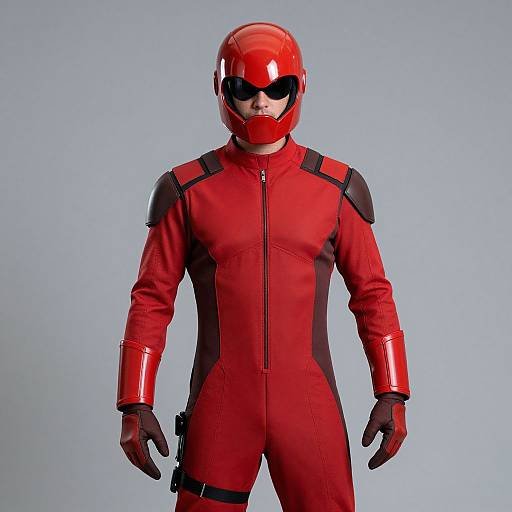 Ryan Red Titan Male Costume