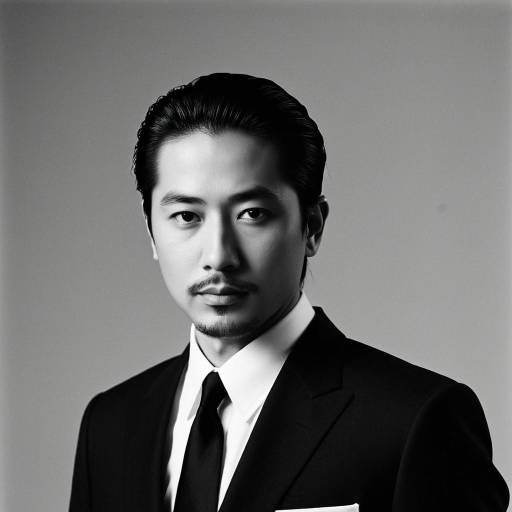 Stylish Portrait of Mr. Chin in Suit