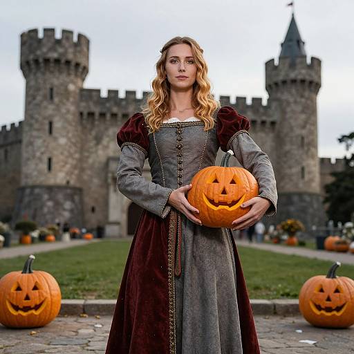 Medieval Woman Halloween Costume