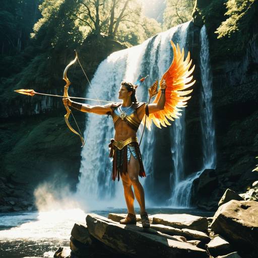 Ethereal Archer Apollo by Waterfall