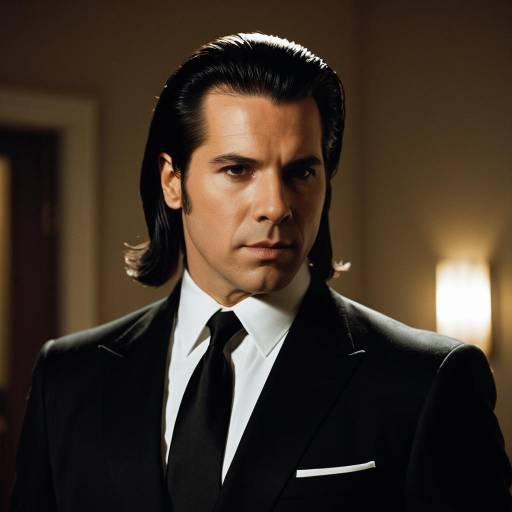 Vincent Vega Cosplay in Classic Suit