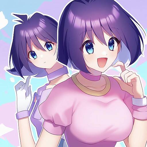 Illustration of Amelia wil tesla seyruun, slayers in the style of Ichiren namiro