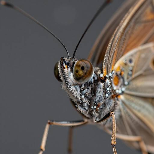 Ultra-Macro Butterfly Face Photography