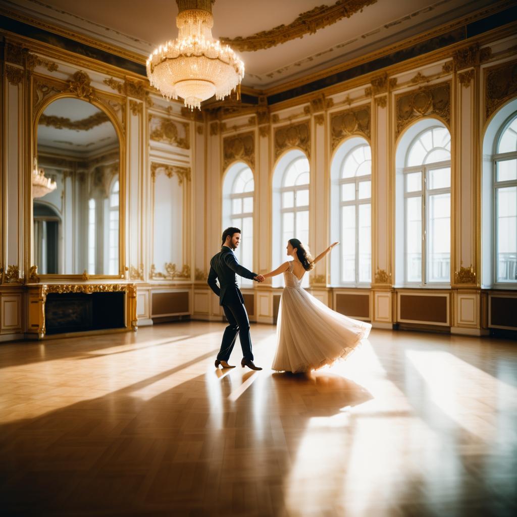 Cinematic Ballroom Dance in Vienna