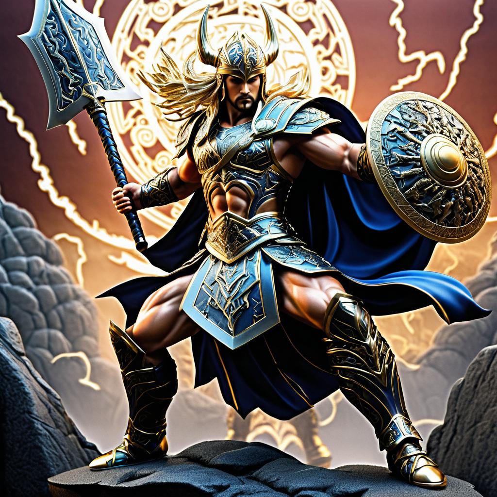 Epic Male Warrior Inspired by Thor