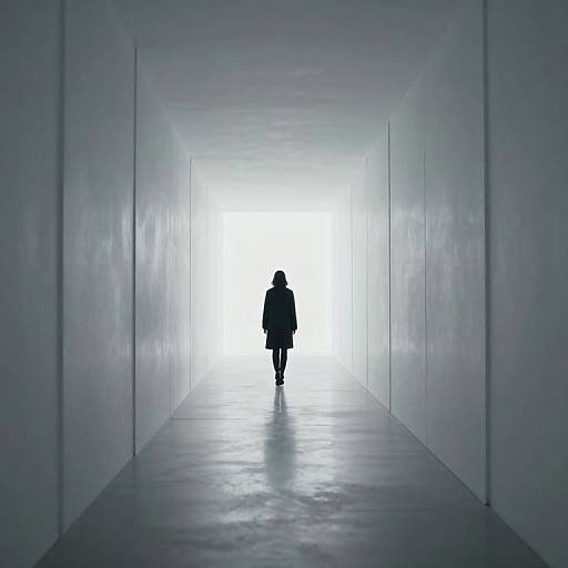 Solitary Walk Through Infinite Reflections