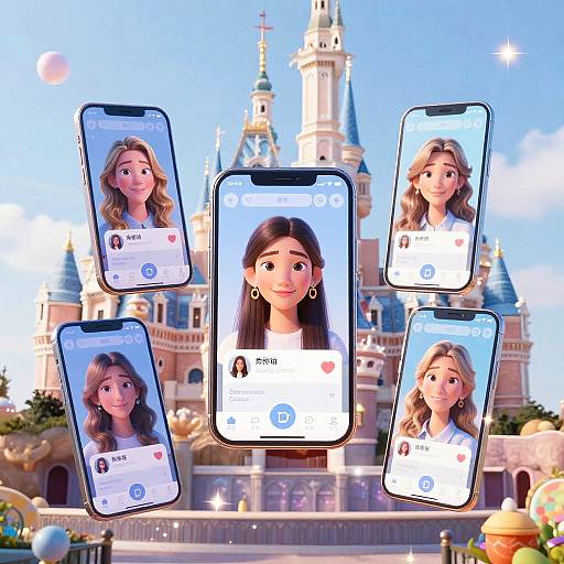 Disney-Style Animated Fantasy Portraits