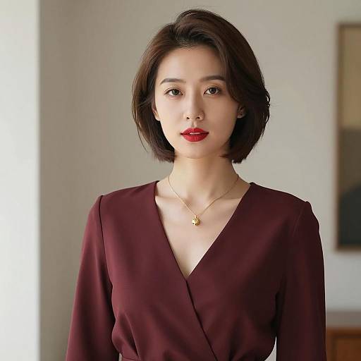 Elegant Portrait of a Confident Woman