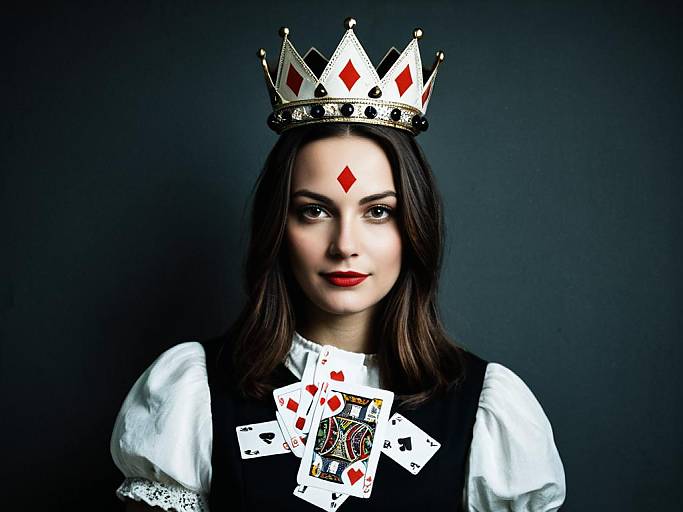 Adult Playing Card Costume Face Swap