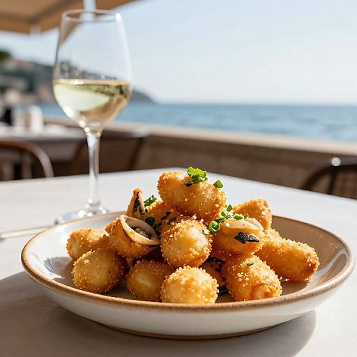 Italian Seaside Fritto Misto Dining