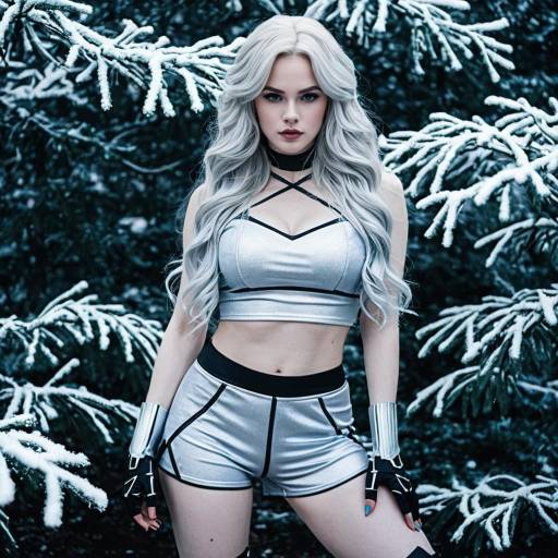 Killer Frost Inspired Sexy Cosplay Costume
