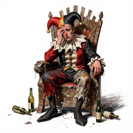 Alex Salmond as Drunk Court Jester