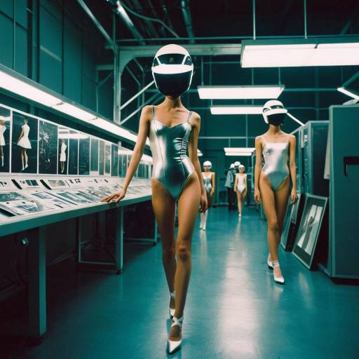 Futuristic Ballet Models in Science Lab