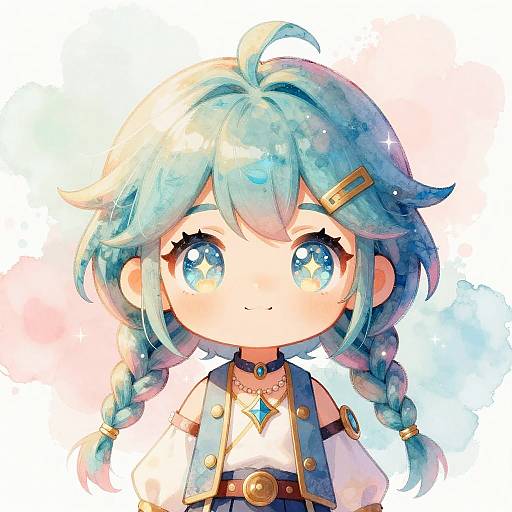 Anime-Inspired Character Portrait Creator