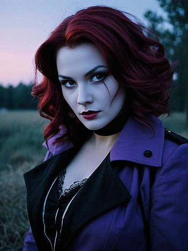 Woman in Facilier Cosplay at Twilight